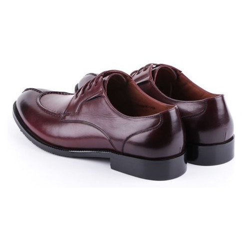 Чоловічі туфлі класичні Lido Marinozzi 11082, Бордовий, 40, 2973310169423 фото №4