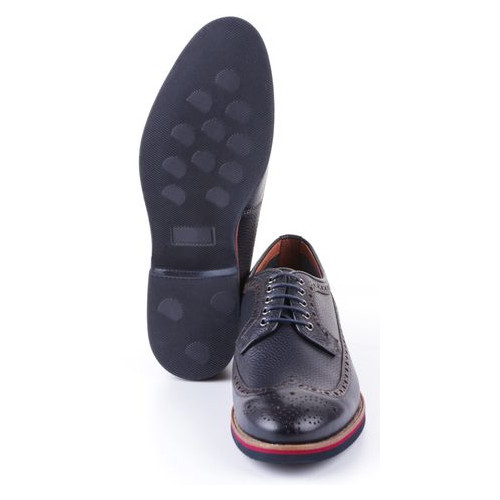 Чоловічі класичні туфлі Lido Marinozzi 195129, Синій, 40, 2999860292350 фото №3