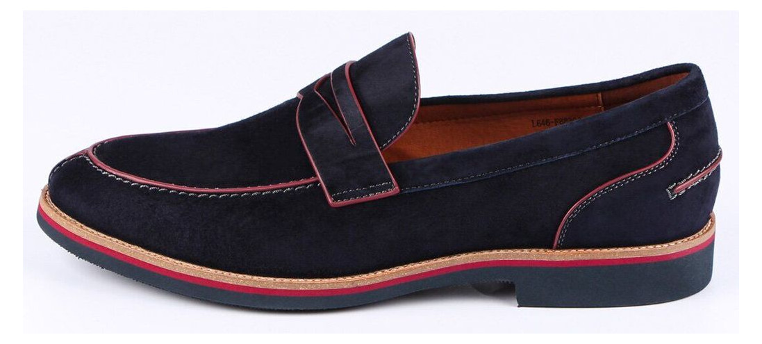 Чоловічі класичні туфлі Lido Marinozzi 195205, Синій, 45, 2999860305418 фото №3