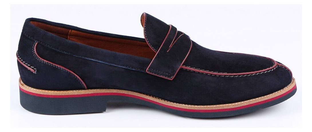 Чоловічі класичні туфлі Lido Marinozzi 195205, Синій, 45, 2999860305418 фото №2