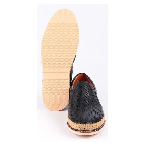 Мужские туфли с перфорацией Lido Marinozzi 195239, Черный, 40, 2999860318852 фото №4