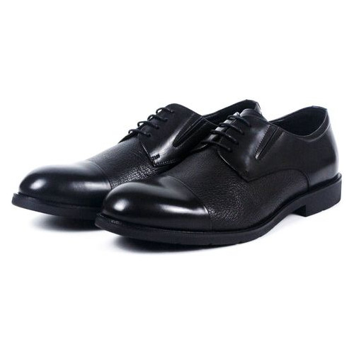 Чоловічі туфлі класичні Lido Marinozzi 19626, Чорний, 44, 2964340243276 фото №3