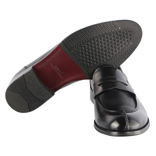Чоловічі класичні туфлі Lido Marinozzi 110292, Чорний, 39, 2973310167535 фото №3