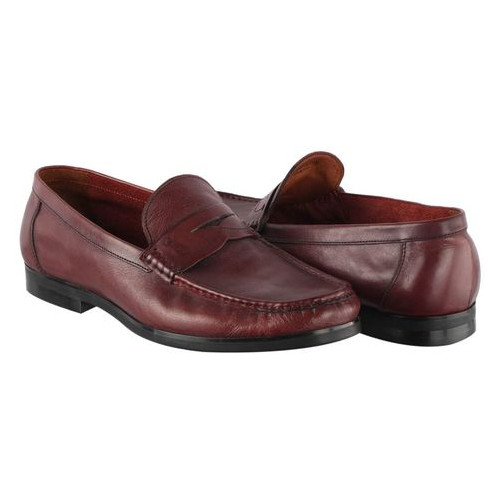 Чоловічі класичні туфлі Lido Marinozzi 31831, Бордовий, 45, 2973310180084 фото №2