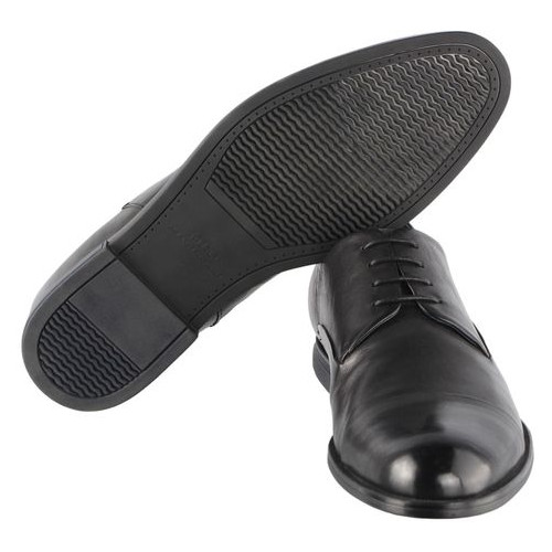Чоловічі класичні туфлі Lido Marinozzi 87671, Чорний, 45, 2973310049985 фото №2