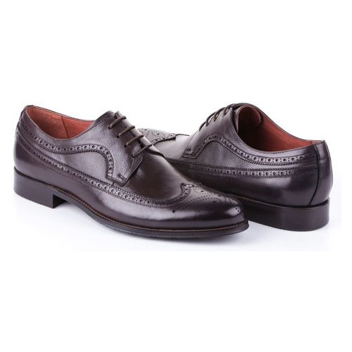 Чоловічі класичні туфлі Marco Pinotti 195104, Коричневий, 44, 2999860290448 фото №6