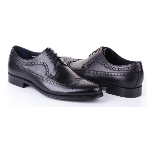 Чоловічі класичні туфлі Marco Pinotti 195105, Чорний, 45, 2999860290523 фото №3