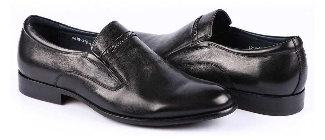 Чоловічі класичні туфлі Marco Pinotti 195208, Чорний, 45, 2999860305623 фото №1
