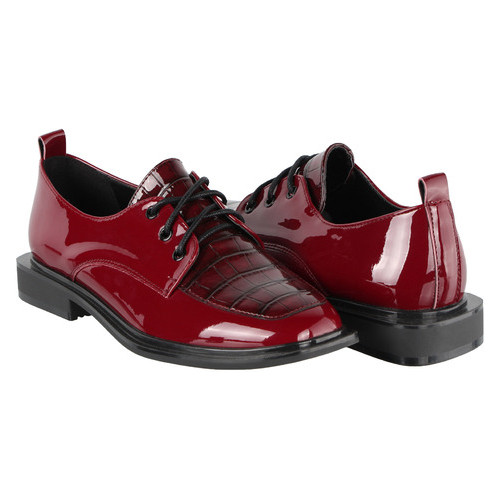 Жіночі туфлі на низькому ходу Uillirry 196971, Червоний, 41, 2999860451788 фото №4