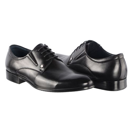Чоловічі класичні туфлі 195756, Чорний, 42, 2999860367294 фото №2