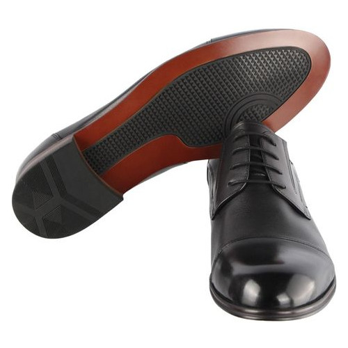 Чоловічі класичні туфлі 196246, Чорний, 42, 2999860396737 фото №4