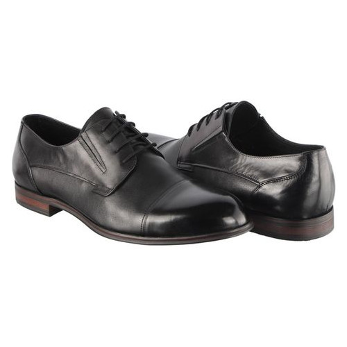 Чоловічі класичні туфлі 196246, Чорний, 42, 2999860396737 фото №1