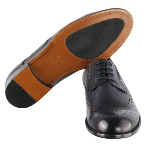Чоловічі класичні туфлі 196257, Чорний, 40, 2999860398939 фото №5