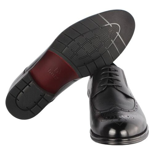 Чоловічі класичні туфлі 196416, Чорний, 43, 2999860411102 фото №3