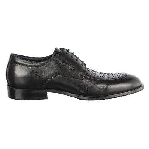 Чоловічі класичні туфлі 196402, Чорний, 39, 2999860410303 фото №2