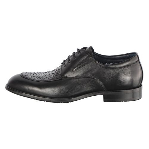 Чоловічі класичні туфлі 196402, Чорний, 39, 2999860410303 фото №1
