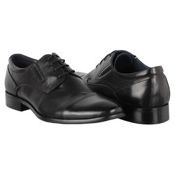 Чоловічі класичні туфлі buts 198380, Чорний, 45, 2999860554144 фото №1
