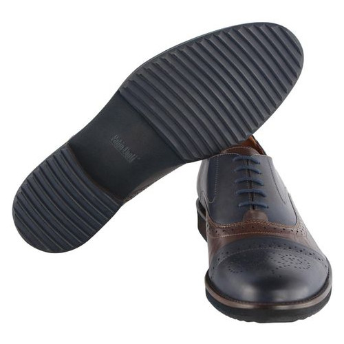 Мужские классические туфли Fabio Conti 2421, Синий, 42, 2973310075021 фото №3
