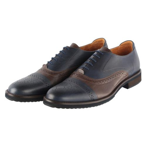 Мужские классические туфли Fabio Conti 2421, Синий, 42, 2973310075021 фото №5