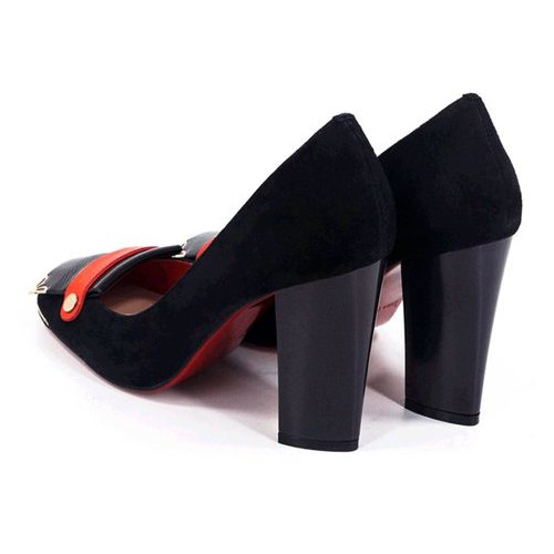 Жіночі туфлі на підборах Dina Fabiani 01508, Чорний, 36, 2956370005528 фото №2