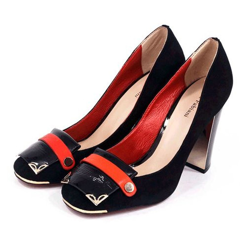 Жіночі туфлі на підборах Dina Fabiani 01508, Чорний, 36, 2956370005528 фото №1