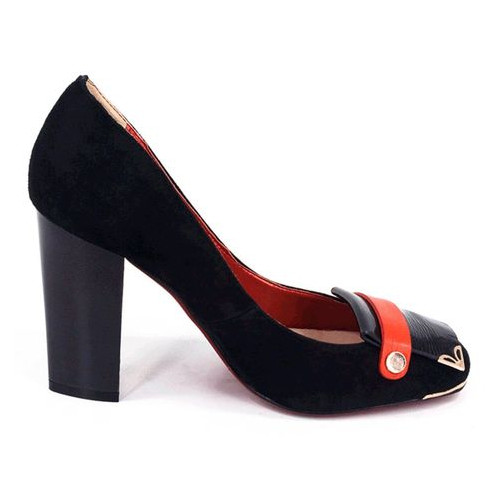 Жіночі туфлі на підборах Dina Fabiani 01508, Чорний, 36, 2956370005528 фото №3