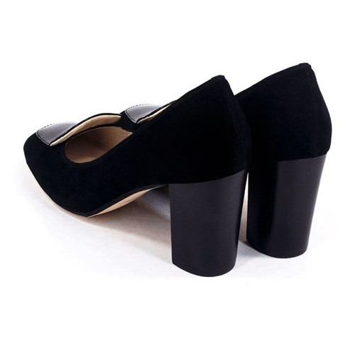 Жіночі туфлі на підборах Dina Fabiani 819 - 59, Чорний, 35, 2956370012915 фото №5
