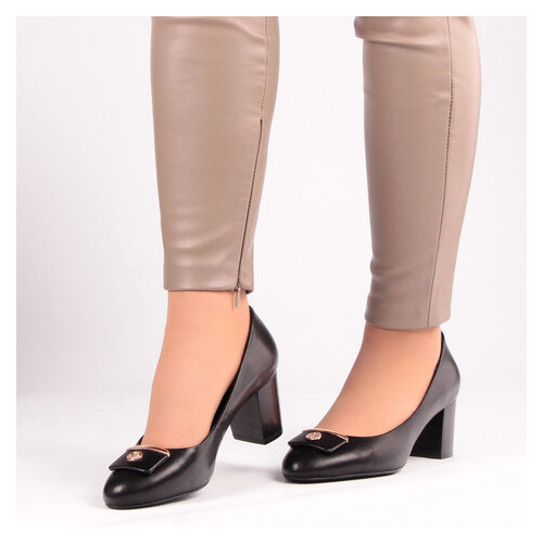 Жіночі туфлі на підборах Dina Fabiani 41023, Чорний, 40, 2956370010720 фото №3