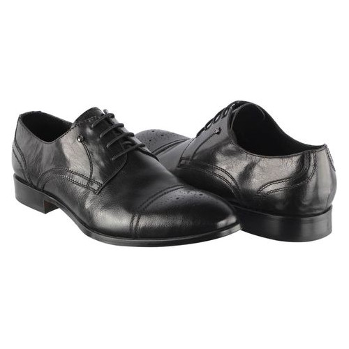Чоловічі класичні туфлі Vittorio Ventura 33223, Чорний, 44, 2973310044119 фото №5