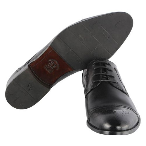 Чоловічі класичні туфлі Vittorio Ventura 33223, Чорний, 44, 2973310044119 фото №1