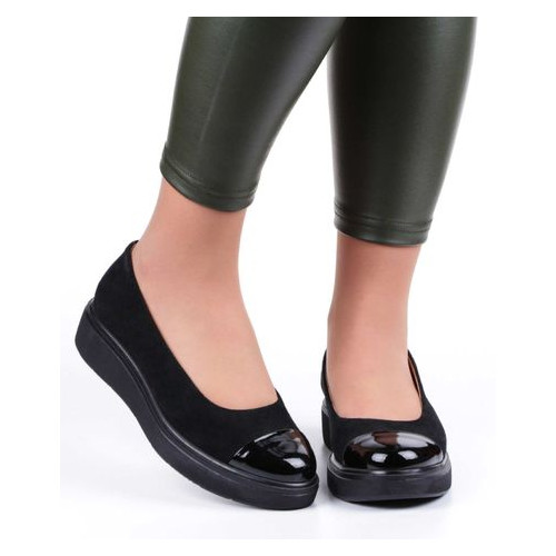 Жіночі туфлі на платформі Nord 1801 - 1, Чорний, 39, 2956370014841 фото №4