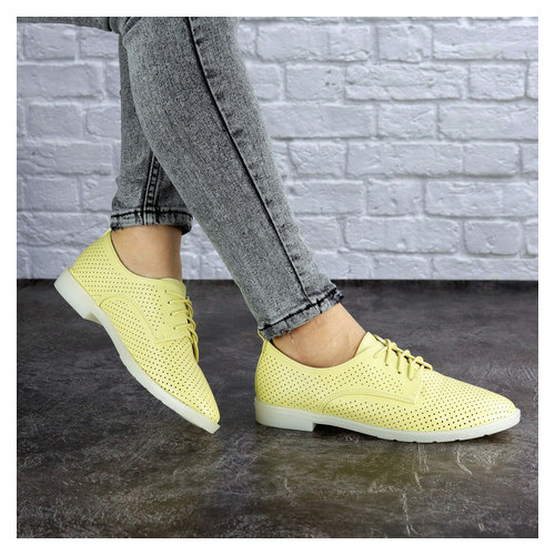 Жіночі жовті туфлі Lippy 1772 фото №5
