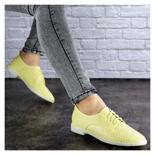 Жіночі жовті туфлі Lippy 1772 фото №3