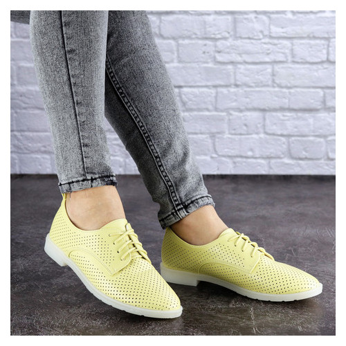 Жіночі жовті туфлі Lippy 1772 фото №4