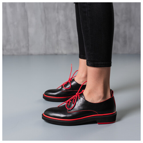 Туфлі жіночі Fashion Linus 3796 38 розмір 24.5 см Чорний фото №8