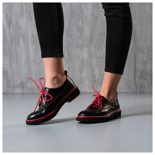 Туфлі жіночі Fashion Linus 3796 38 розмір 24.5 см Чорний фото №3