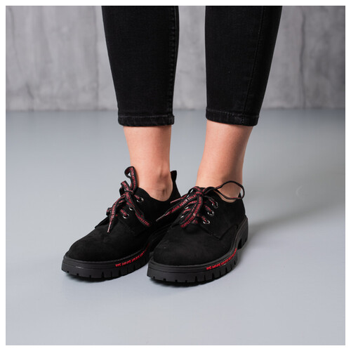 Туфлі жіночі Fashion Tucker 3784 36 розмір 23.5 см Чорний фото №1