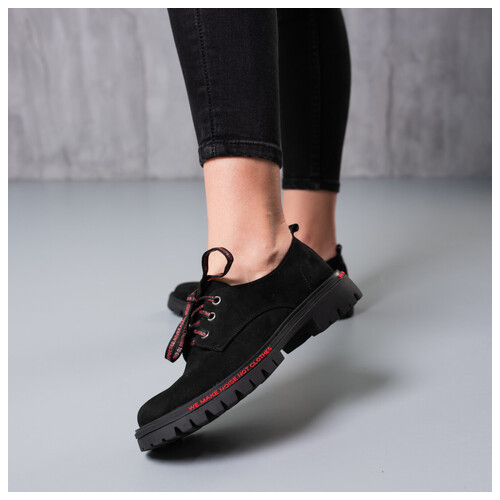 Туфлі жіночі Fashion Tucker 3784 36 розмір 23.5 см Чорний фото №4