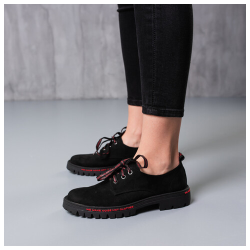 Туфлі жіночі Fashion Tucker 3784 38 розмір 24.5 см Чорний фото №3