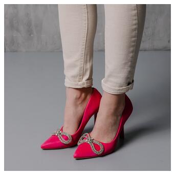 Жіночі туфлі Fashion Bow 3995 38 розмір 24.5 см Рожевий фото №1