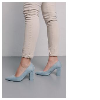 Жіночі туфлі Fashion Sophie 3994 36 розмір 23 см Блакитний фото №8