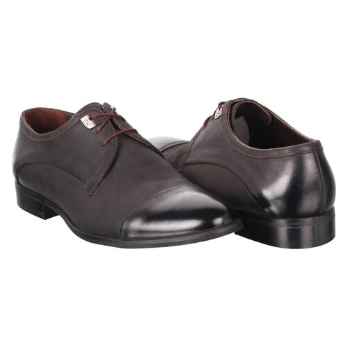 Мужские классические туфли Nik 0386, Коричневый, 40, 2973310038828 фото №1