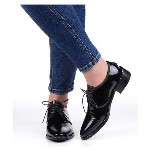 Жіночі туфлі на низькому ходу Marsel 4044, Чорний, 37, 2973310095227 фото №8