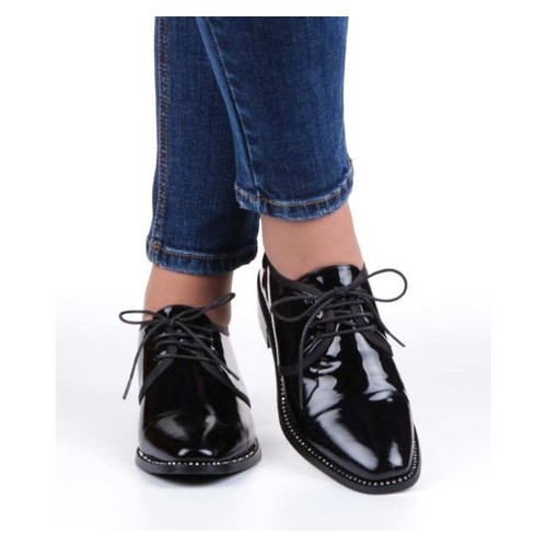 Жіночі туфлі на низькому ходу Marsel 4044, Чорний, 37, 2973310095227 фото №4