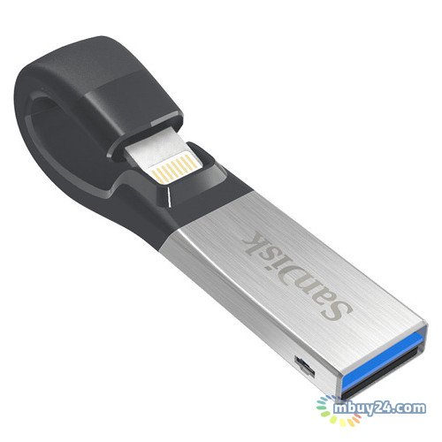 Флешка Sandisk iXpand USB 3.0 / Lightning Apple 64GB (SDIX30N-064G-GN6NN) фото №1