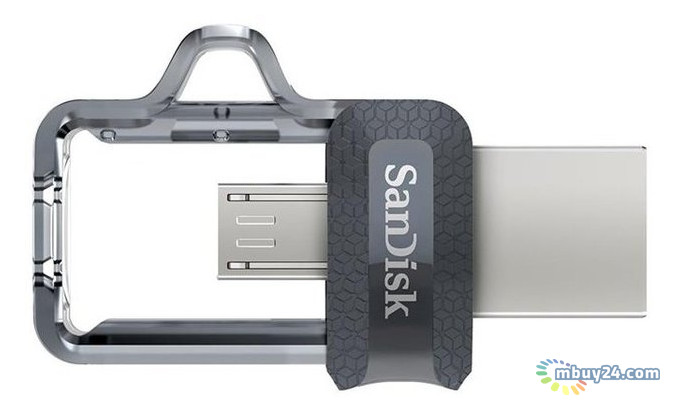 Флешка Sandisk Ultra Dual Drive m3.0 OTG 32GB USB 3.0 (SDDD3-032G-G46) фото №3