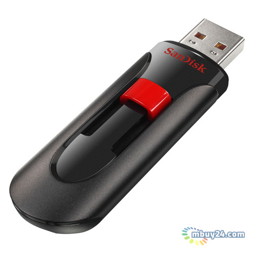 Флешка USB Sandisk Cruzer Glide 32 Gb Black (SDCZ60-032G-B35) фото №1