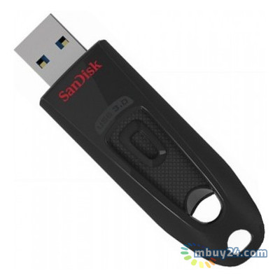 Флешка USB Sandisk Ultra 16GB USB 3.0 Black (SDCZ48-016G-U46) фото №2