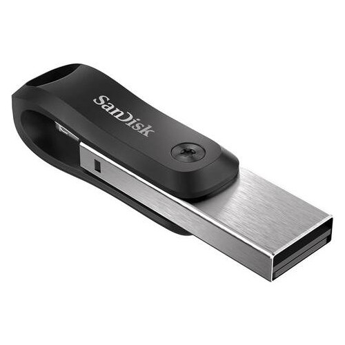 Накопичувач SanDisk 64GB iXpand Go USB 3.0 / Lightning Apple (SDIX60N-064G-GN6NN) фото №2