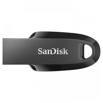 Накопичувач Sandisk 64GB USB 3.2 Ultra Curve Black (SDCZ550-064G-G46) фото №1